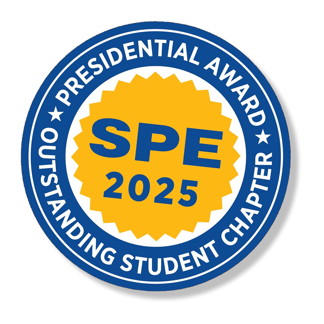 SPE 2025 Outstanding Student Chapter Award Badge
